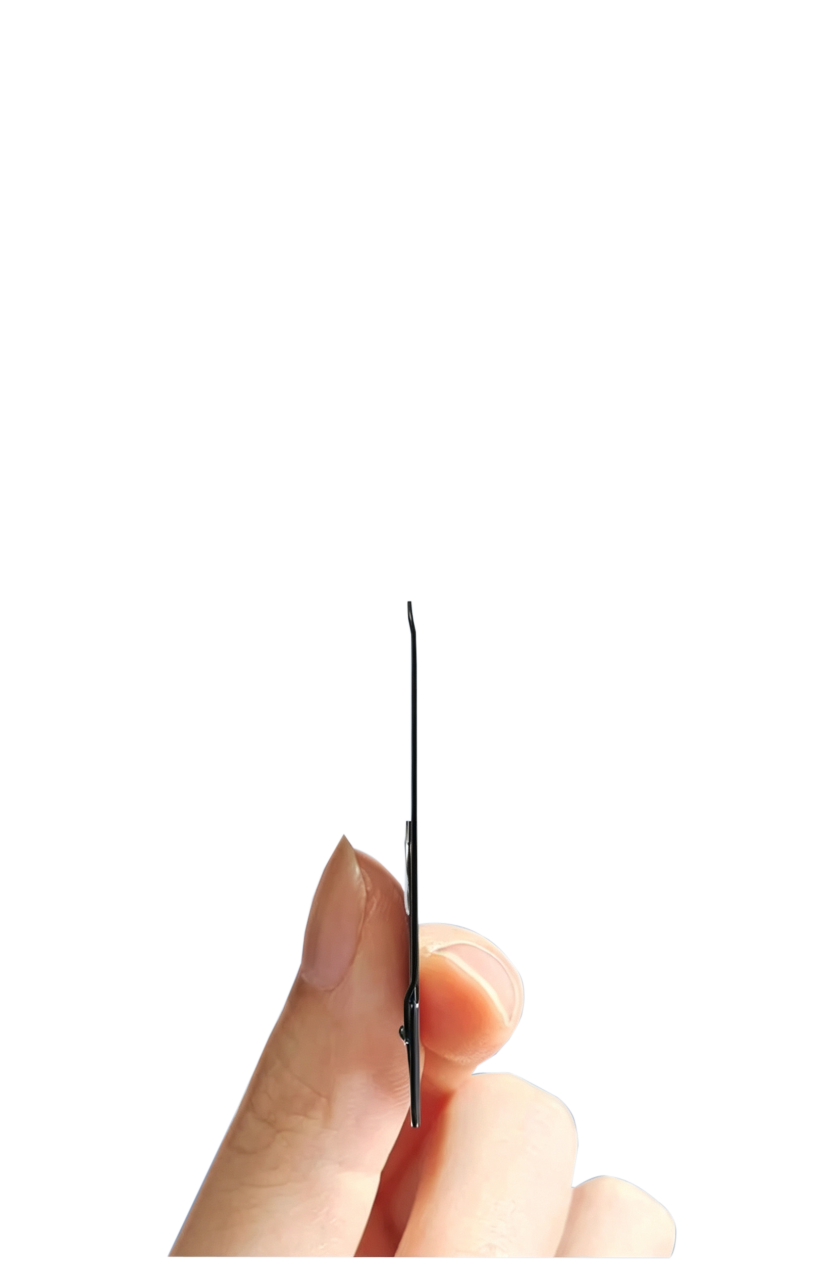 Ultra-thin side profile of the Qeely QL-K1 event giveaway